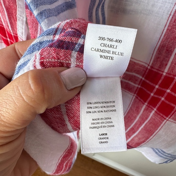 Rails Linen Button Down Shirt - Picture 6 of 9